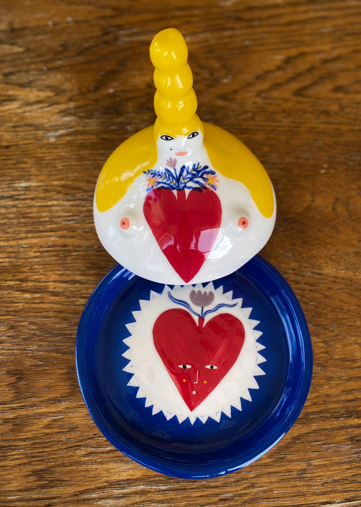 Butter Dish - Love in my heart